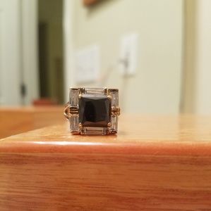 Black Cocktail Ring
